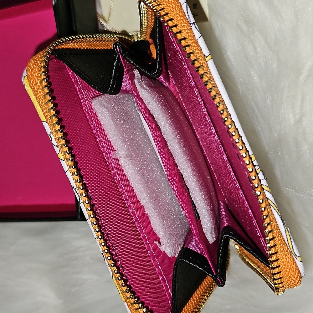 Trina Turk Yellow and White Floral Wallet - Picture 4 of 7